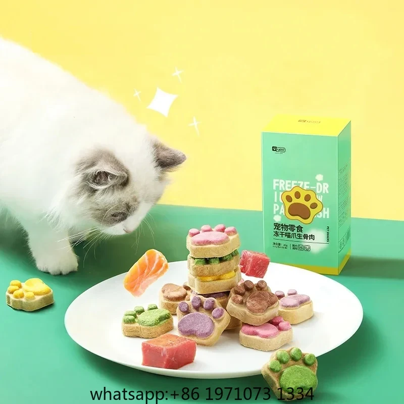 Food Snacks With Protein - Snack Liofilizzati per Gatti ad Alto