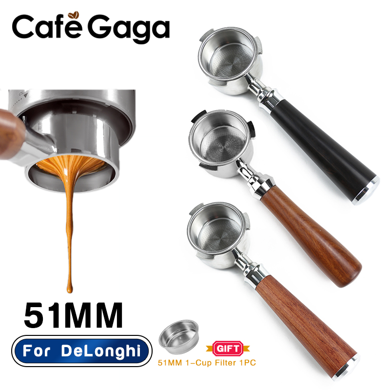 Delonghi Espresso Dedica 685 - Portafiltro Bottomless da 51mm per Macchine