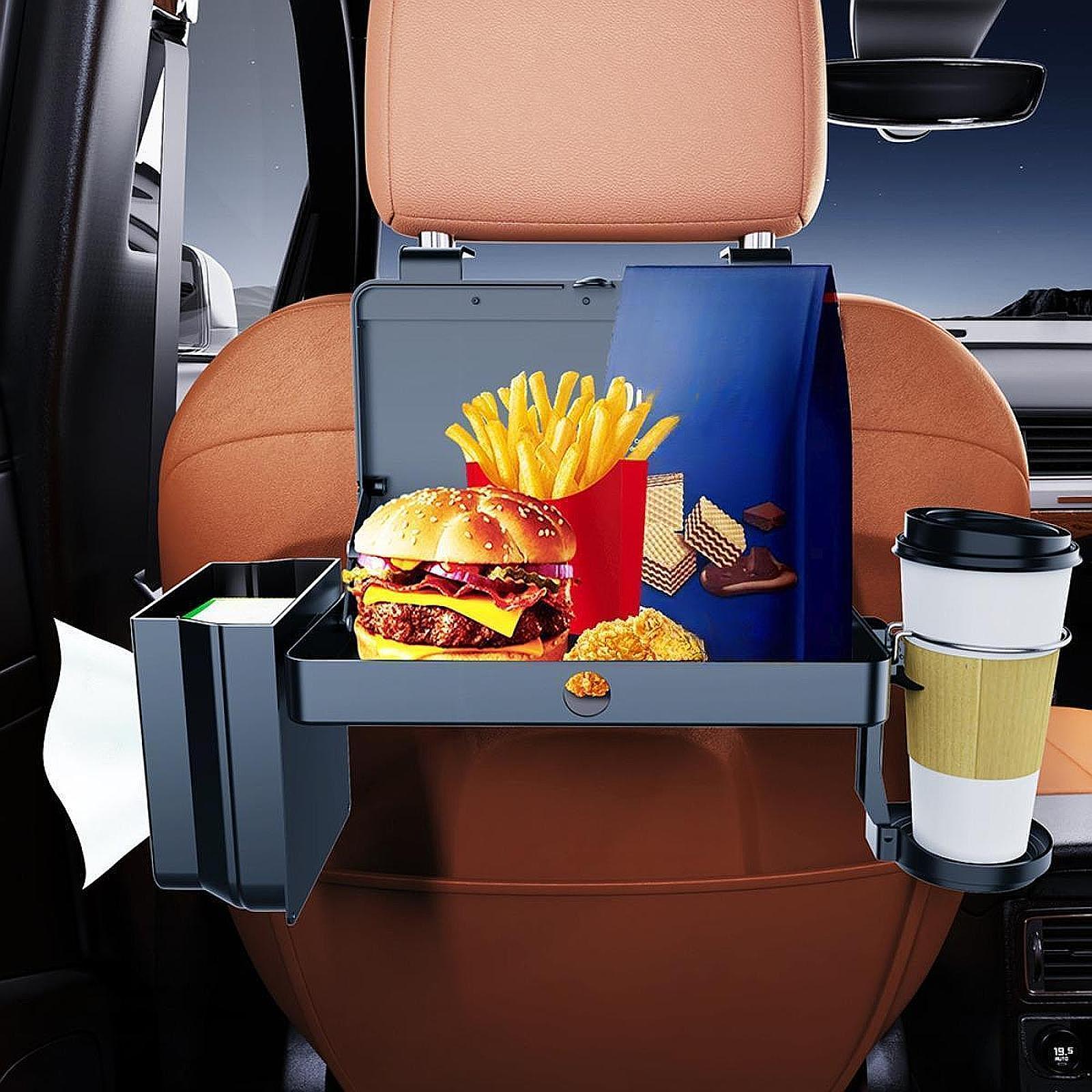 Food Snacks To Eat - Vassoio per sedile posteriore per auto