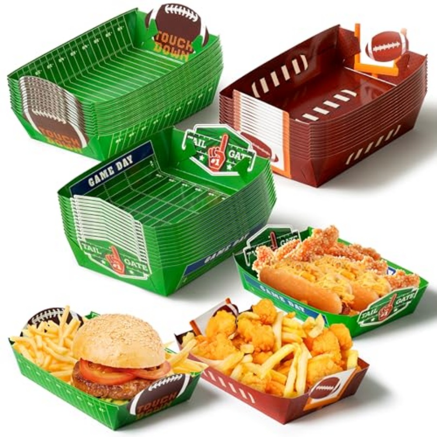 Food Snacks Game - Grandi Piatti per Alimenti - Set