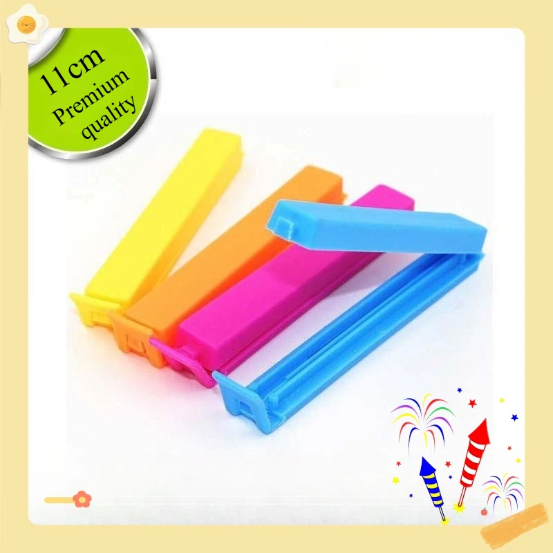 Food Snacks Ideas - Confezione multipla clip sigillanti in plastica