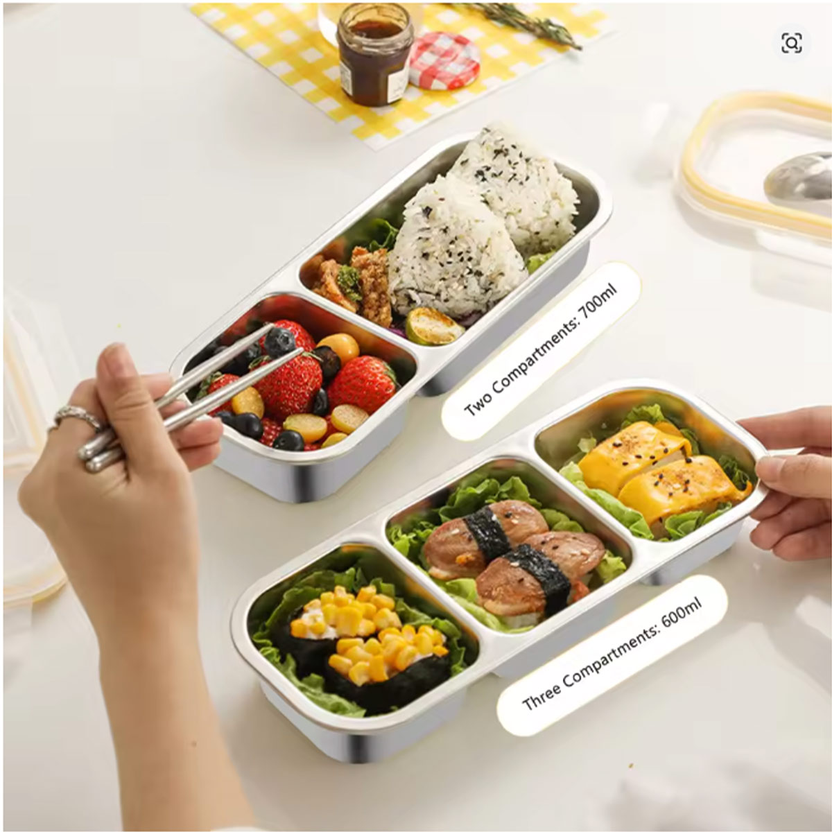 Contenitore per Pranzo in Acci - Food Snacks For Weight Loss recensione e prezzo