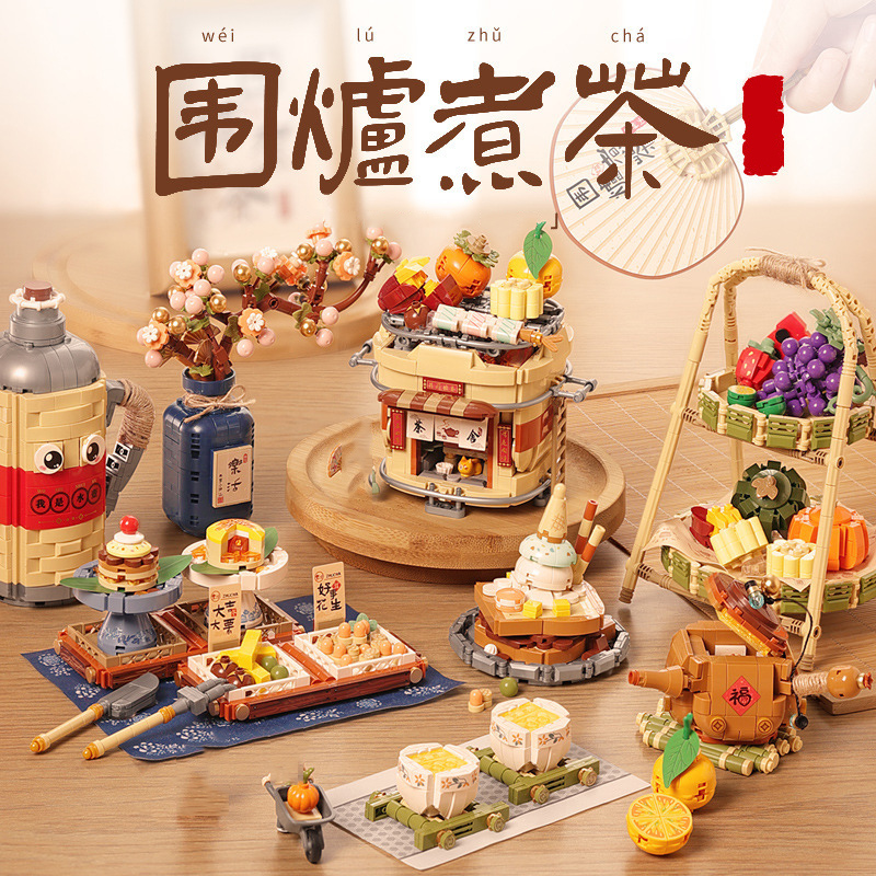 Mini Blocchi da Costruzione a  - Food Snacks To Eat recensione e prezzo
