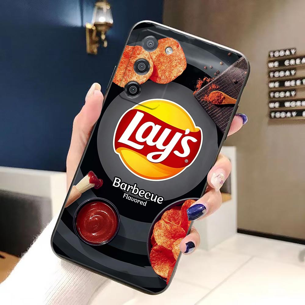Cover per telefono per OPPO A5 - Food Snacks Logos recensione e prezzo