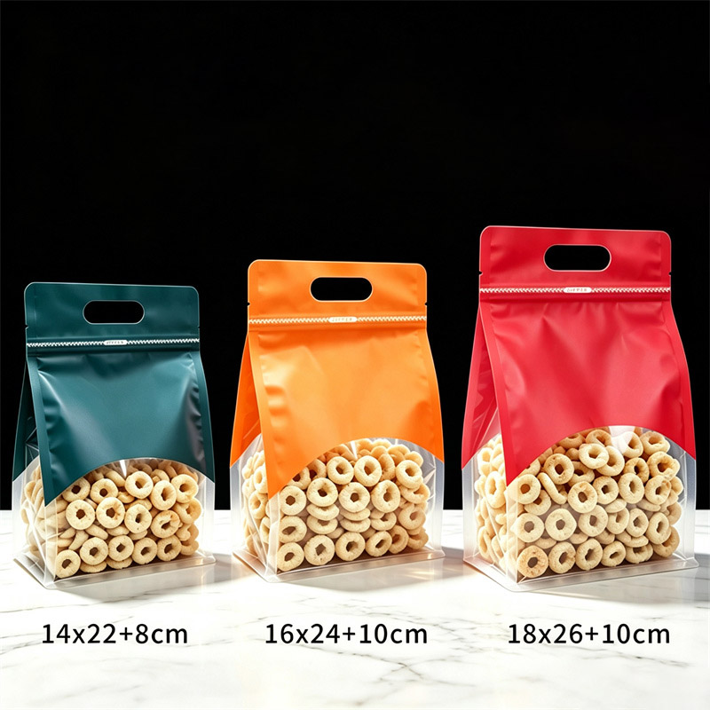 50 Pezzi di Sacchetti Traspare - Food Snacks Logos recensione e prezzo