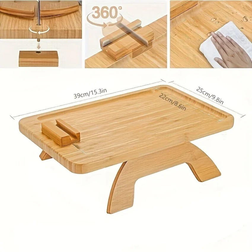 Vassoio Pieghevole in Legno pe - Food Snacks To Eat recensione e prezzo