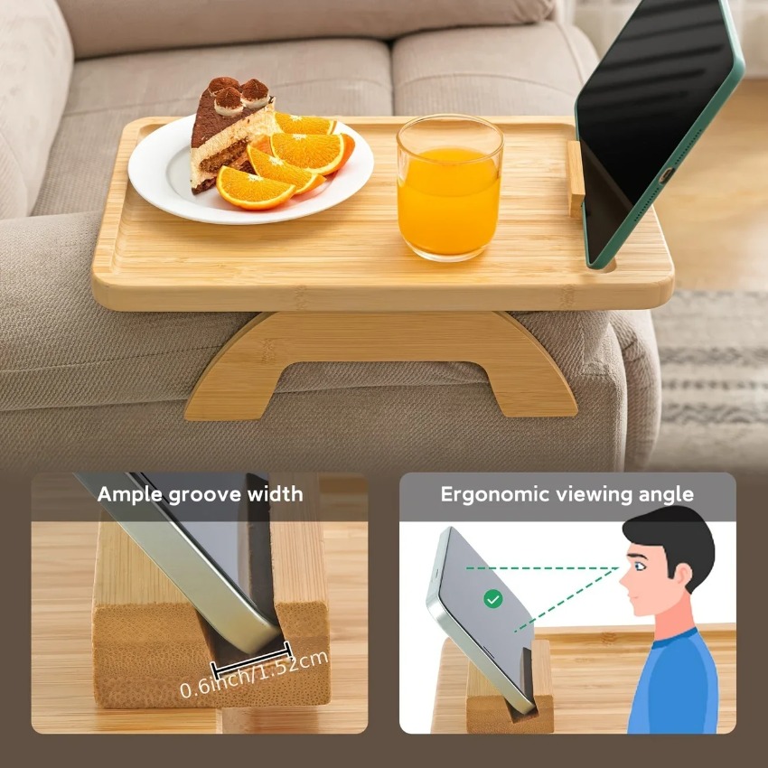 Vassoio Pieghevole in Legno pe - Food Snacks To Eat recensione e prezzo