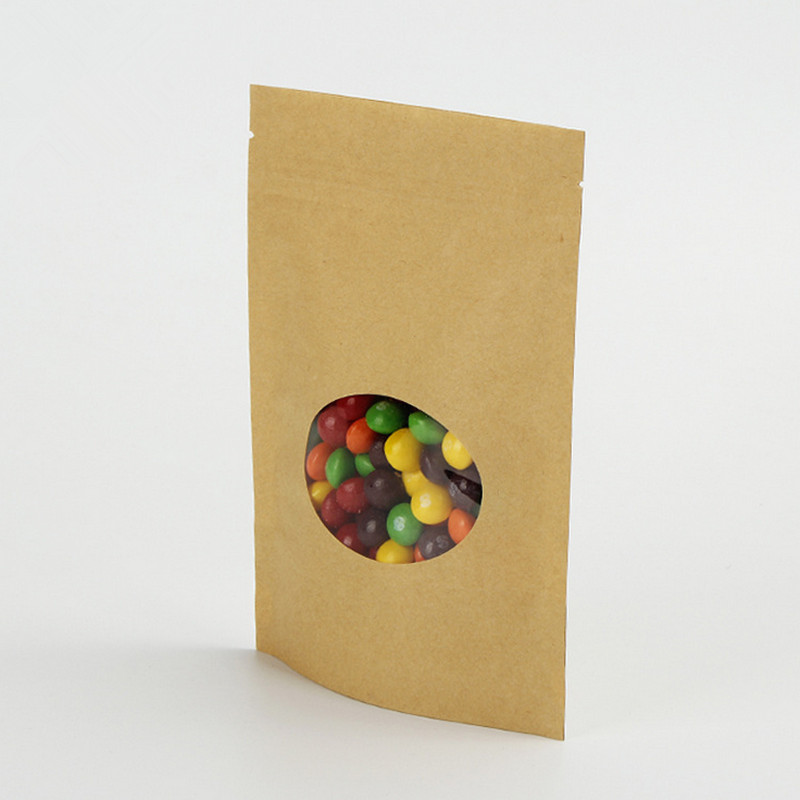 100 Sacchetti in Carta Kraft c - Food Snacks Logos recensione e prezzo